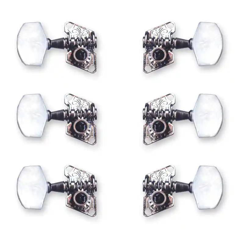 Yellow Parts EZ17900N - Mécaniques Acoustique Individuelle Double Trou Chrome par 6 Marque