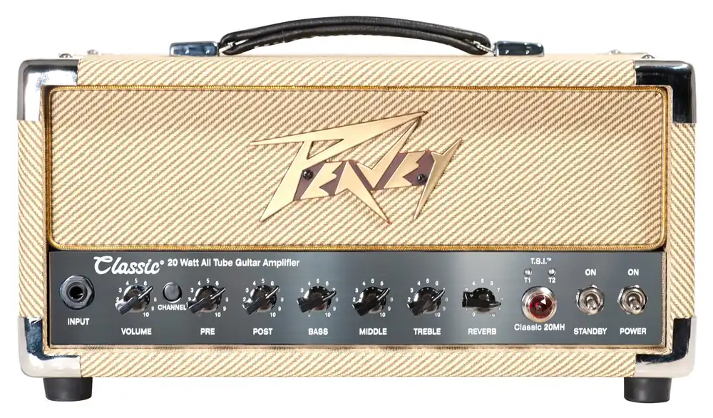 Bon Marché Peavey CLASSIC 20MH MINI HEAD 20 Watts TWEED