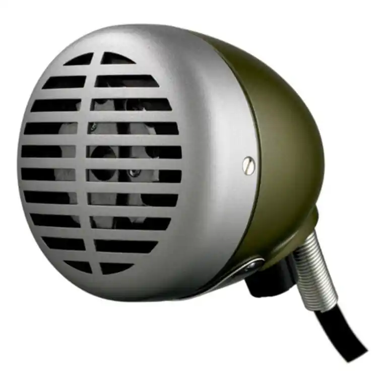 Shure 520 DX GREEN BULLET Micro harmonica omnidirectionnel Prix Bas