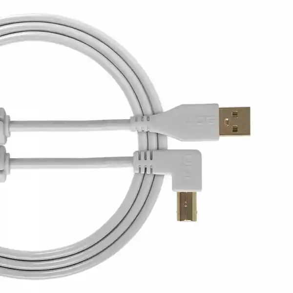 UDGUltimate Audio Cable USB 2.0 A-B Angled - U95005WH (2m) Vente Flash