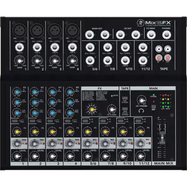 Retour Gratuit MackieMIX12FX