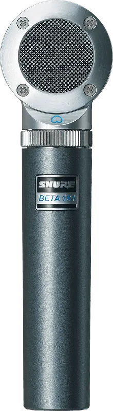 Shure BETA 181-C Microphone compact statique cardioide Dernier Modèle