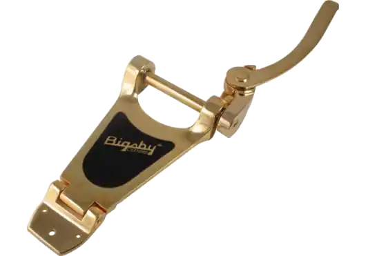 Expédition Rapide DISCONTINUE Bigsby B30G - Vibrato Lightning doré Hollowbody thin/semi