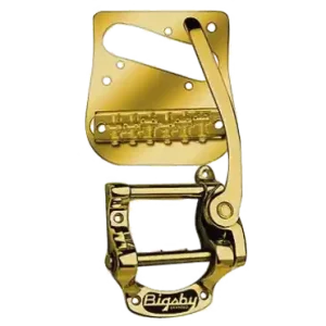 DISCONTINUE Bigsby B50G - Vibrato Lightning doré Solidbody/Flat Top Marque