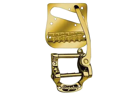 DISCONTINUE Bigsby B50G - Vibrato Lightning doré Solidbody/Flat Top Marque