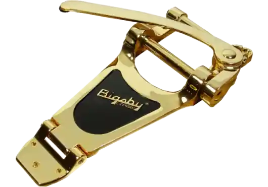 Réduction DISCONTINUE Bigsby B70G - Vibrato Lightning doré Archtop Solidbody