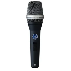 AKG D7S Microphone de chant dynamique supercardioïde avec switch Haute Qualité