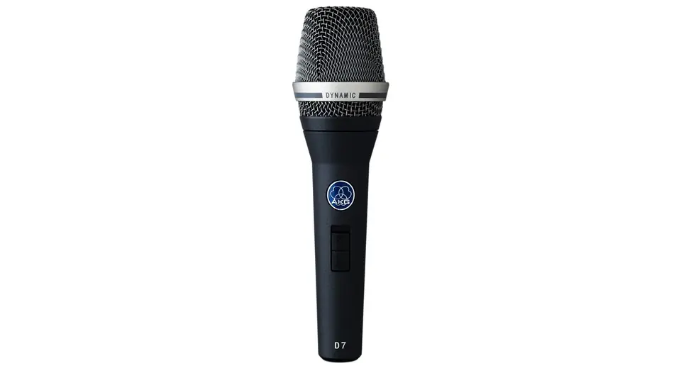AKG D7S Microphone de chant dynamique supercardioïde avec switch Haute Qualité