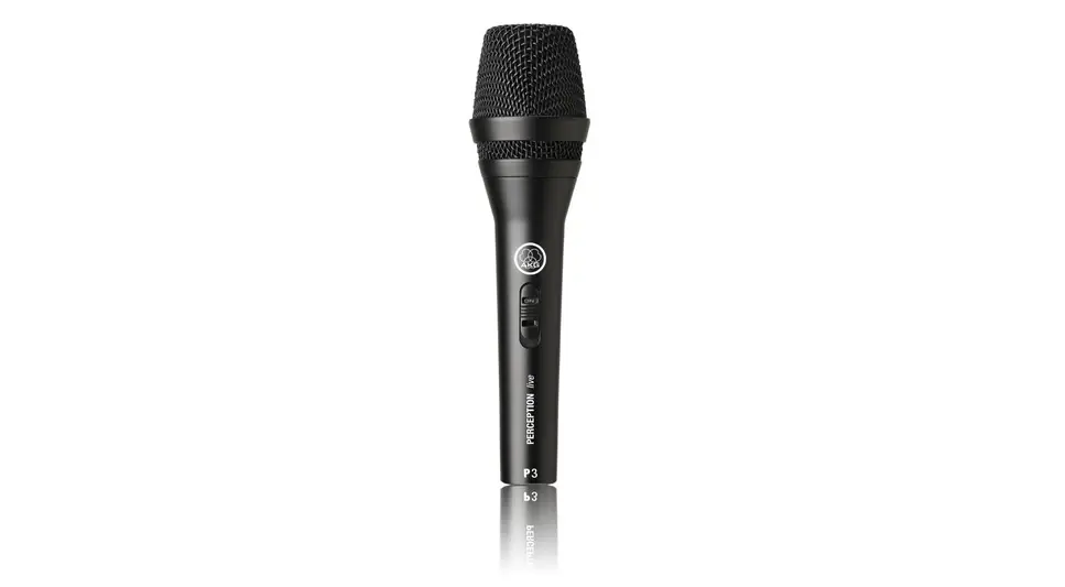 Populaire AKG P3S Microphone de scène chant cardioïde + switch