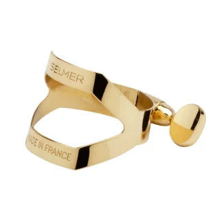 Selmer Ligature saxophone alto métal verni Usine Directe