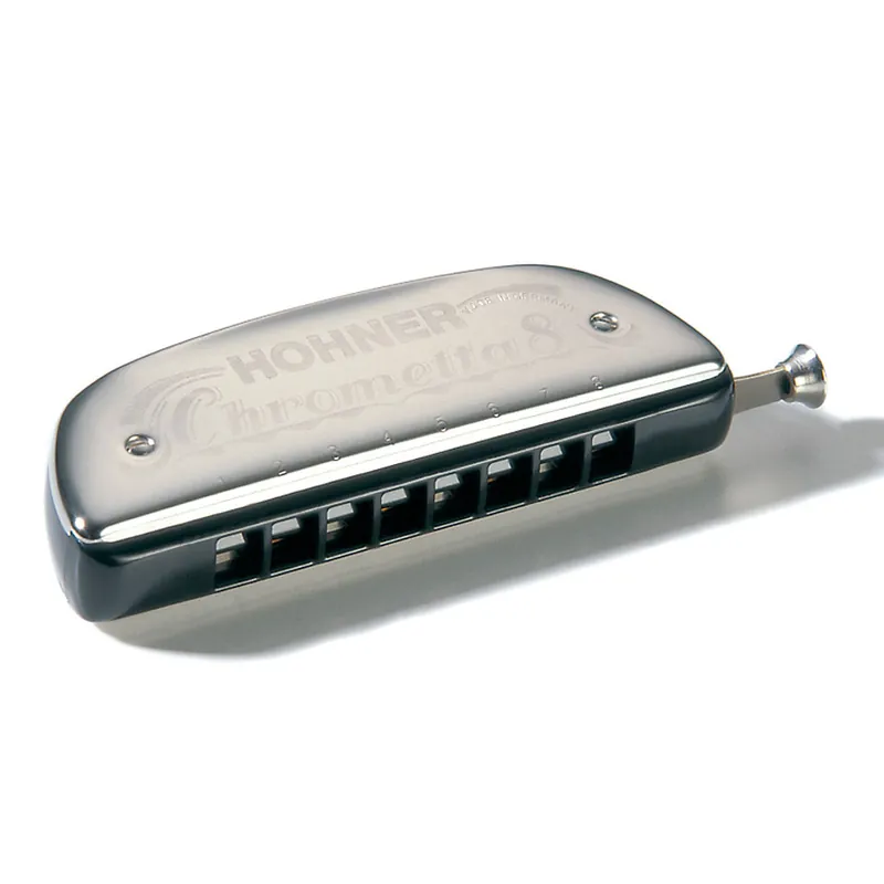 Dernier Modèle Hohner Chrometta 250/32 - 8 trous en Do