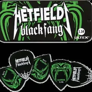 Dernier Modèle DISCONTINUE Dunlop PH112T114 Boite de 6 mediators James Hetfield Ultex 1.14