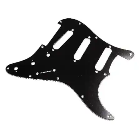Yellow Parts EZ1100B Pickguard Startocaster 3 Micros - Noir Acheter En Ligne