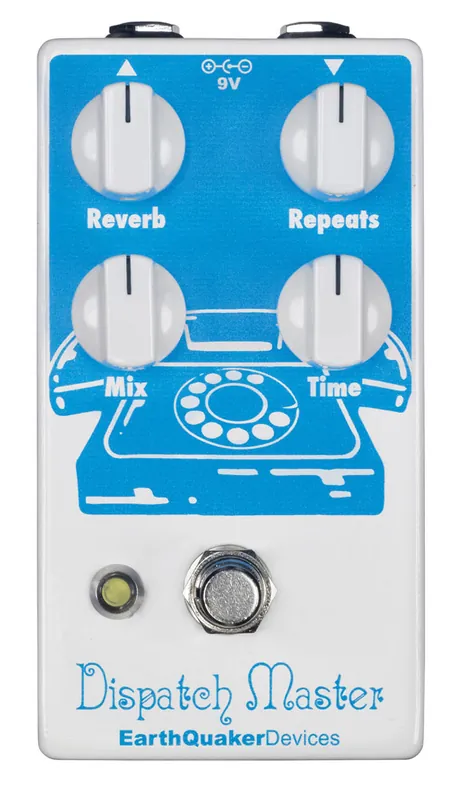 DISCONTINUE EarthQuaker Devices DISPATCH MASTER Delay & REVERB V2 Quantité Limitée