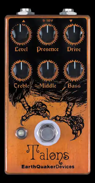 DISCONTINUE EarthQuaker Devices TALONS HIGH GAIN Overdrive Top Vente