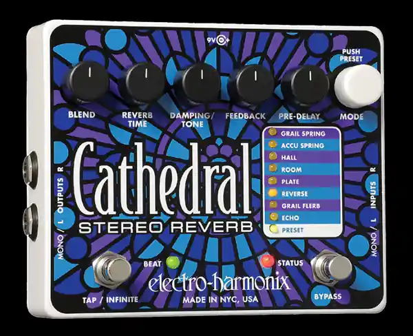 DISCONTINUE electro Harmonix CATHEDRAL Petit Prix