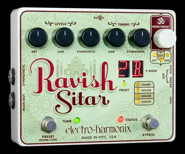 Electro Harmonix RAVISH SITAR Livraison Express