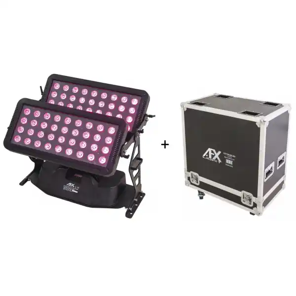 Marque AFX LightCITYCOLOR800 + FLIGHT CASE