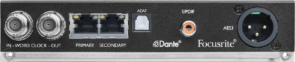 Focusrite ISA - Carte AN 2 canaux ADAT/Dante ISA One Vente Flash