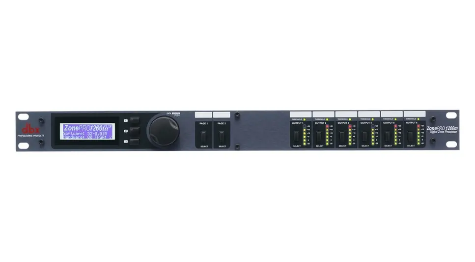 Expédié Aujourd'hui DBX ZonePRO 1260M Processeur ZonePRO 12x6 avec afficheur