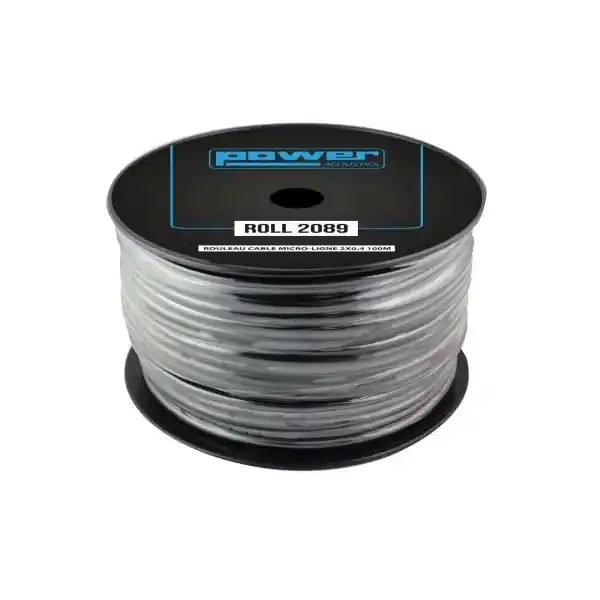 Jusqu'à Épuisement Des Stocks Power Acoustics - AccessoiresROLL 2089 (2 x 0.4mm - 100M)