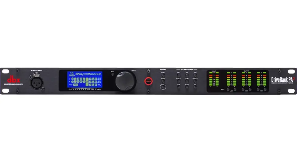 Offre Spéciale DBX DriveRack PA2 Processeur numérique de diffusion 2x6