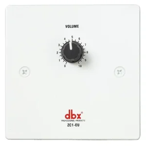 DBX ZC1EU Platine murale contrôle de volume pour ZonePRO/DRR Quantité Limitée