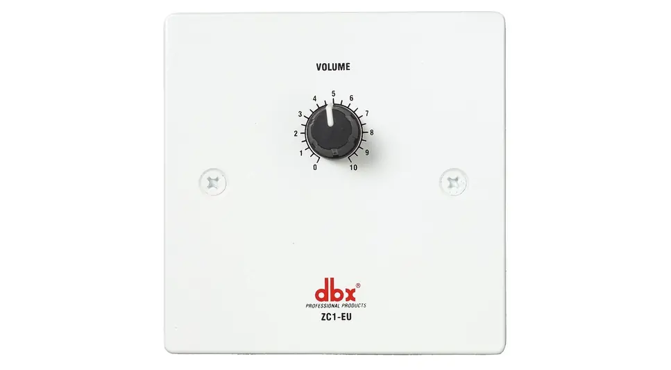DBX ZC1EU Platine murale contrôle de volume pour ZonePRO/DRR Quantité Limitée
