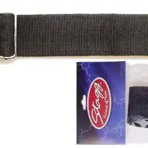 Meilleur Prix Stagg BJA006BK sangle guitare nylon