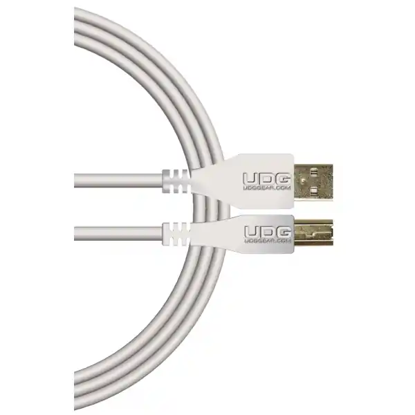 UDGUltimate Audio Cable USB 2.0 A-B Straight - U95001WH (1m) Authentique