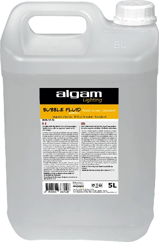 Algam Lighting BUB-ST-5L Liquide à bulles 5 litres Nouvelle Collection