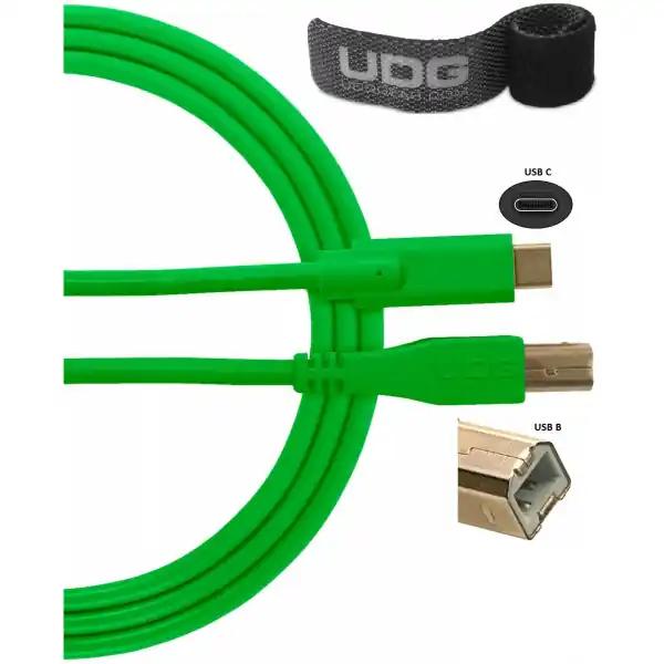 Nouvelle Collection UDGUltimate Audio Cable USB 2.0 C-B Straight 1,5m - U96001GR (1,5m)