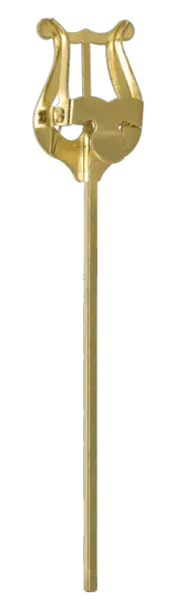 Meilleur Choix SML Paris 500LL Lyre doite laiton verni 145 mm (moyen modèle)