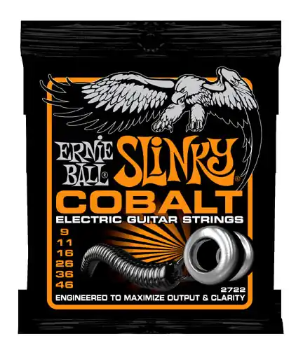 Prix Choc Ernie Ball EP02722 Cordes guitare électrique Cobalt 9-46