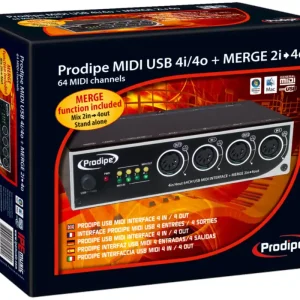 Promotion Prodipe Interface MIDI USB 4in/4out