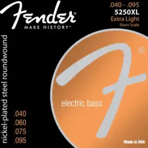 Prix Réduit Fender Cordes basse électrique short scale 5250XL .040-95