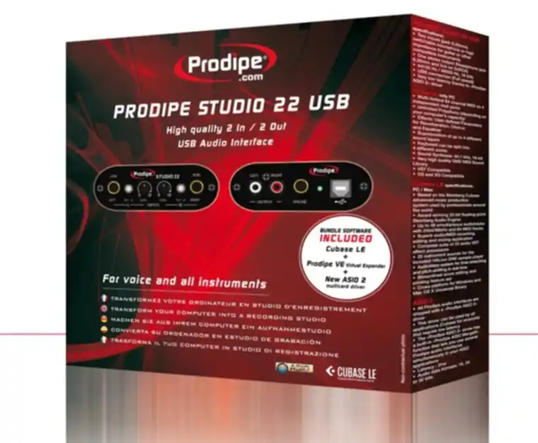 Prodipe STUDIO 22 Retour Gratuit