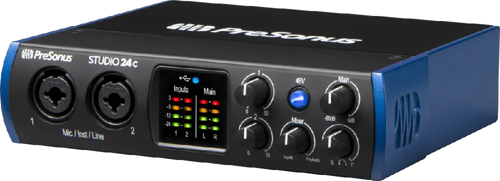 Expédié Aujourd'hui PreSonus STUDIO24-C