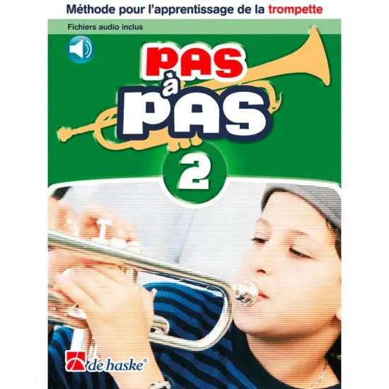 De Haske PAS A PAS - Méthode de trompette vol.2 Meilleur Choix