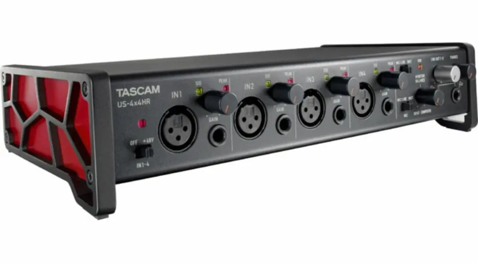 Tascam US-4x4HR Interface audio USB, 4 entrées, 4 sorties, 192 kHz Prix Choc