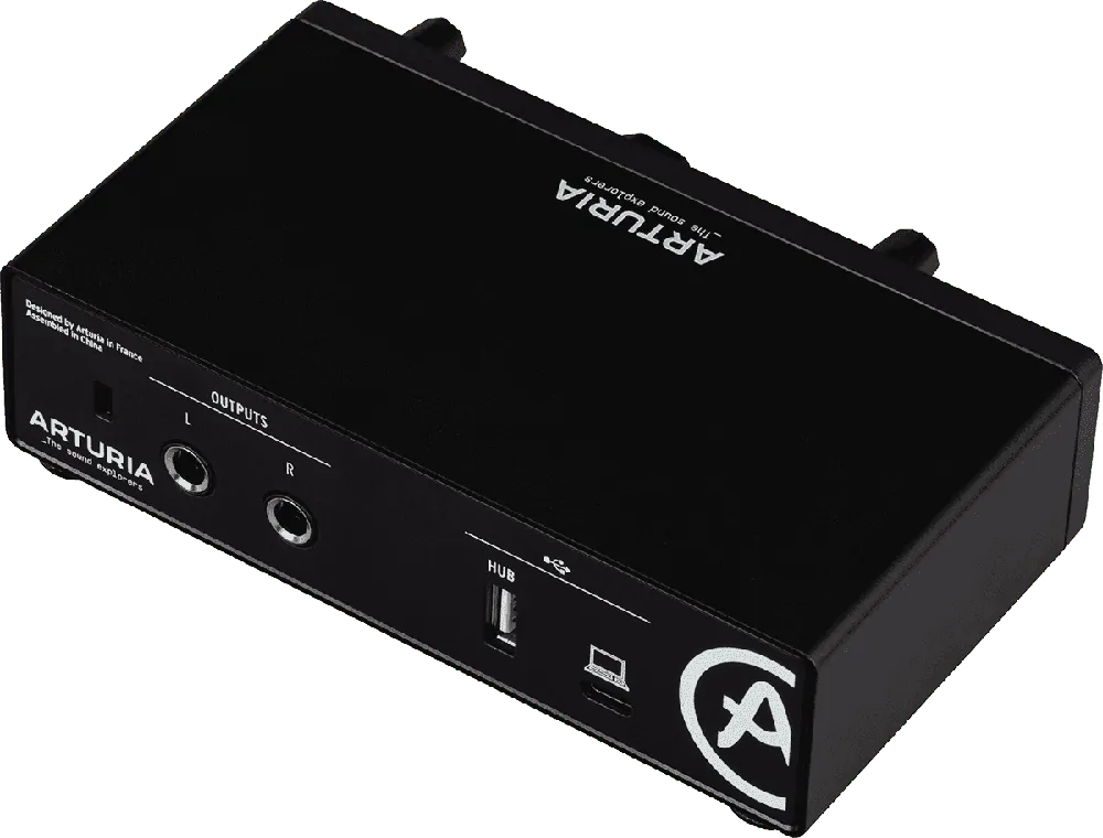 Arturia Interface audio MINIFUSE1 noire Nouvelle Collection