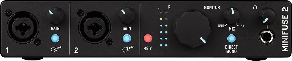 Arturia Interface audio MINIFUSE2 noire Réduction
