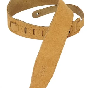 DISCONTINUE Levy‘s MS26-HNY Sangle guitare suede Prix Réduit