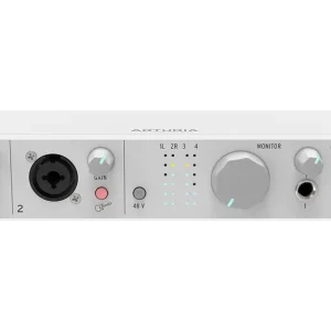 Arturia Interface audio MiniFuse 4 blanche Commander Vite