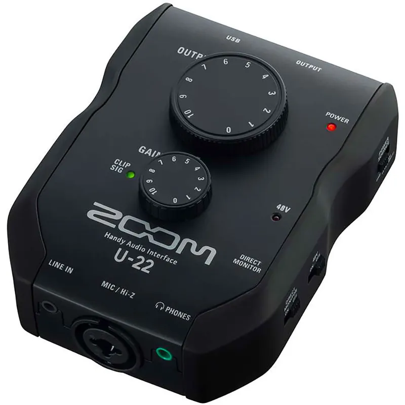 Zoom U22 - Interface audio 2 entrées / 2 sorties - USB 2.0 Prix Bas