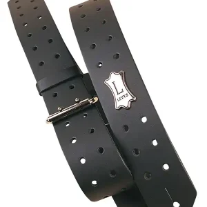 Dernier Modèle DISCONTINUE Levy‘s PM28-2-BLK Sangle guitare cuir