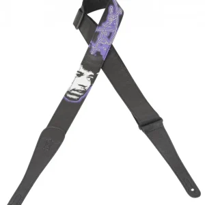 DISCONTINUE Levy‘s M7GGJH-001 Sangle guitare Jimi Hendrix cuir Commander Maintenant