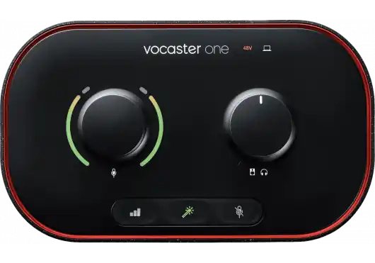 Focusrite Interface audio 1 entrée pour podcast Usine Directe
