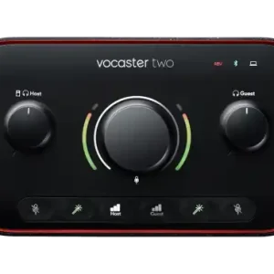 Offre Limitée Focusrite Interface audio 2 entrées pour podcast