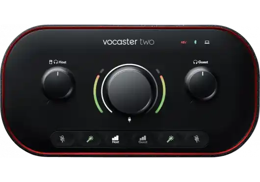 Offre Limitée Focusrite Interface audio 2 entrées pour podcast